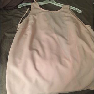 Rose quartz colored top
